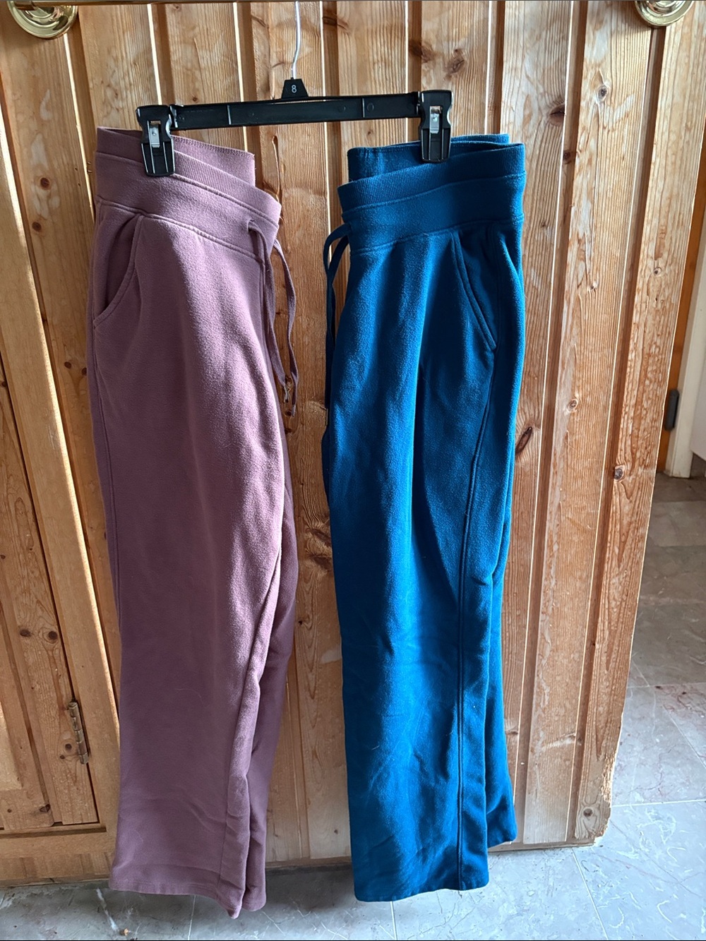 tek gear Mauve and Teal Track Joggers Pair